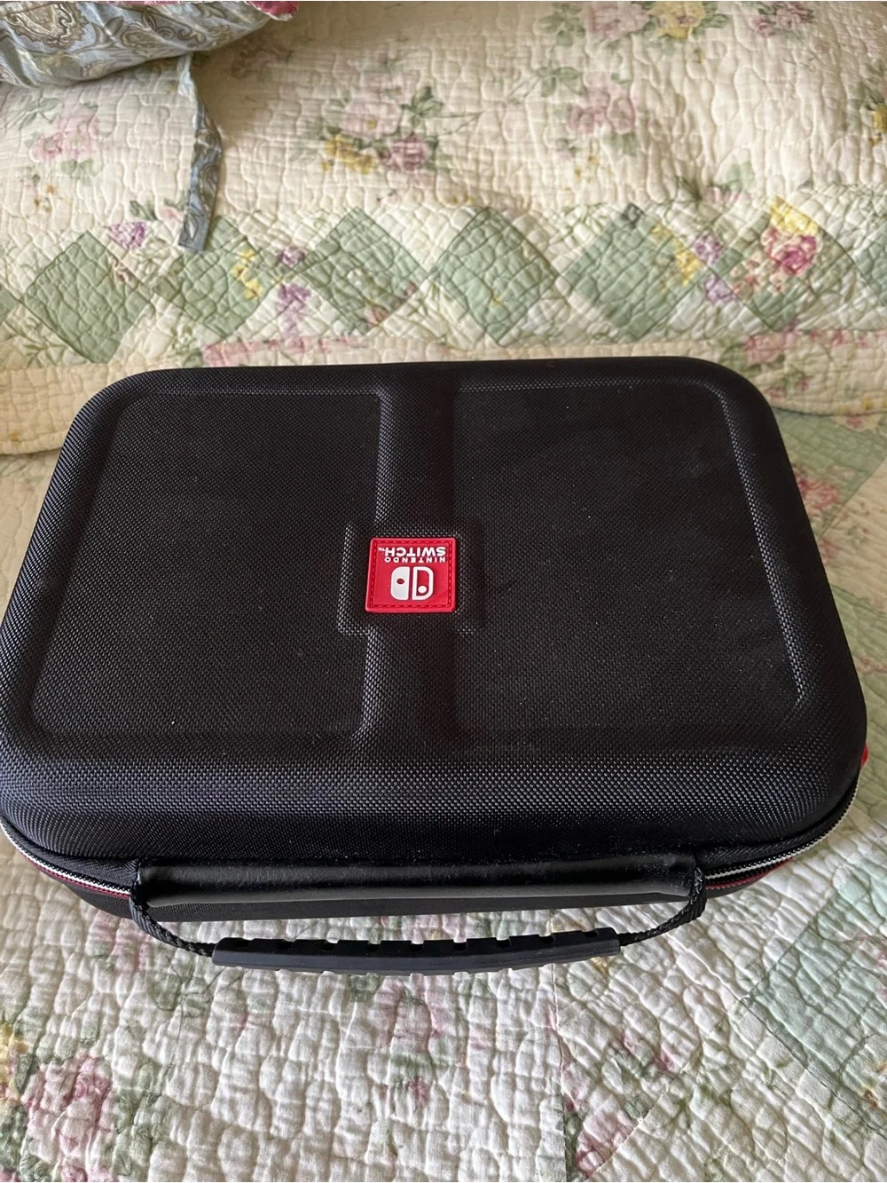 Nintendo Black Carry Case with Red Logo
